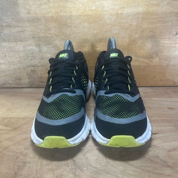 Nike Max Premiere Womens Size 6.5 (5Y) Running Shoes Black Yellow 716791-003 - Picture 2 of 8
